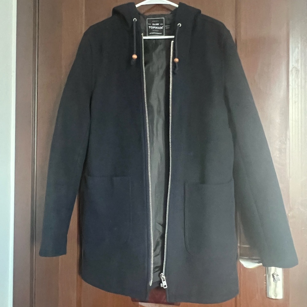 Topman coat, Navy color, Size small